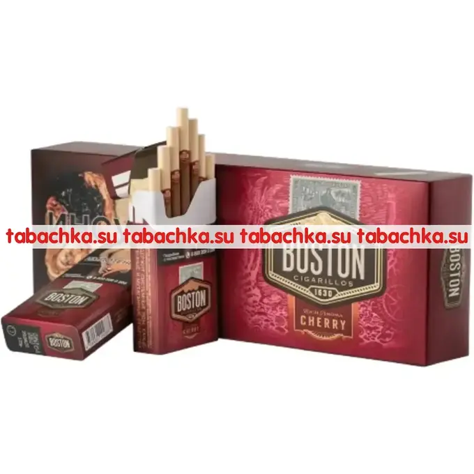 Сигареты Boston Cherry Compact Сигареты Boston Cherry Compact